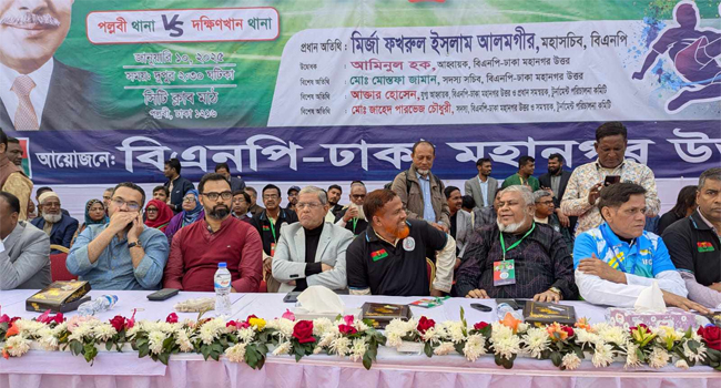 ক্রীড়াঙ্গনে অরাজনৈতিক ঐক্য দরকার : মির্জা ফখরুল