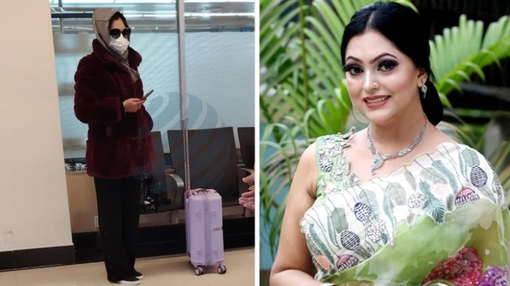 কৌশলে দেশ ত্যাগের চেষ্টা, বিমানাবন্দরে আটক চিত্রনায়িকা নিপুন