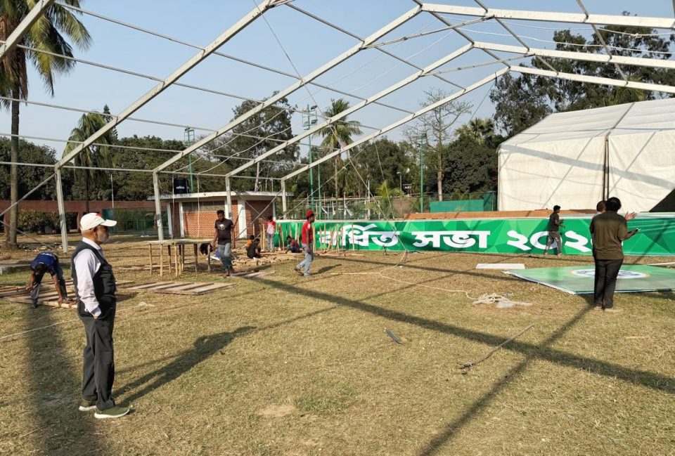 ২৭ই ফেব্রুয়ারি২০২৫ইং বৃহস্পতিবার বাংলাদেশ জাতীয়তাবাদী দল বিএনপির বর্ধিত সভার ঢাকাস্হ পার্লামেন্ট মেম্বারস ক্লাবের আওতাধীন এলডি হল সহ মাঠ (বুধবার) পরিদর্শন করেছেন বিএনপির চেয়ারপার্সন উপদেষ্টা ও কেন্দ্রীয় কৃষকদলের সিনিয়র সহ-সভাপতি এবং সাবেক এমপি মোঃ হেলালুজ্জামান তালুকদার লালু।