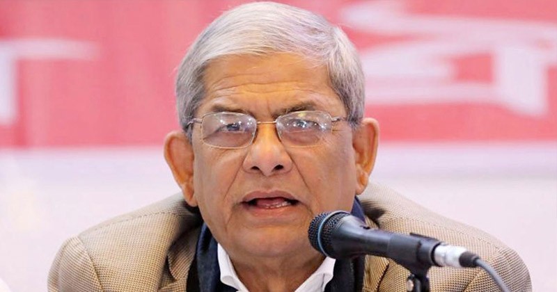 ভারতে বসে নতুন চক্রান্ত শুরু করেছে হাসিনা: মির্জা ফখরুল