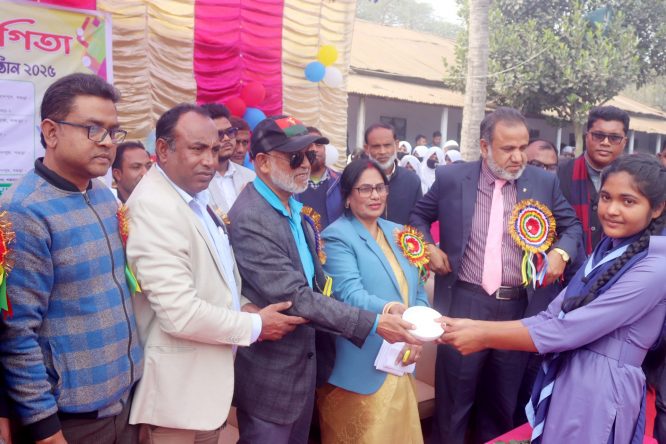 শাজাহানপুরে সরকারি চাঁচাইতারা- মাদলা যুক্ত উচ্চ বিদ্যালয়ে বার্ষিক ক্রীড়া প্রতিযোগিত অনুষ্ঠিত