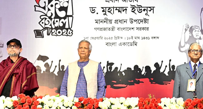 একুশের আরেক উদাহরণ জুলাই বিপ্লব : প্রধান উপদেষ্টা