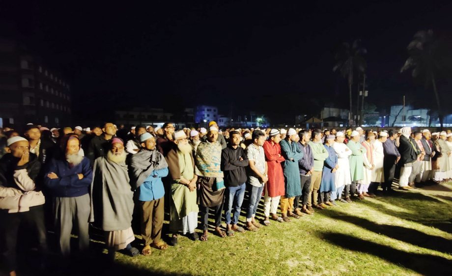 সাবেক এমপি লালুর শোক প্রকাশ: গাবতলীতে আলমগীর হোসেনের নামাজে নামাজে জানাজা সম্পন্ন