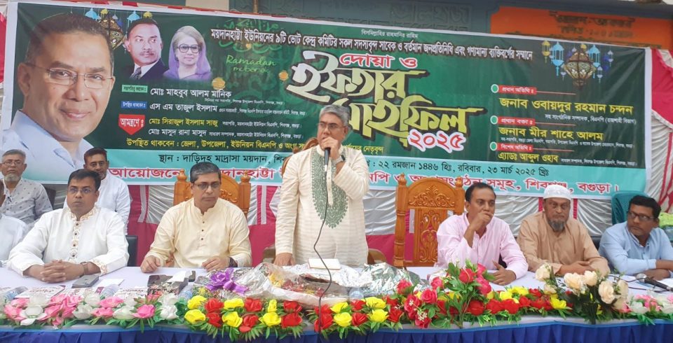 বিএনপি ইসলামের পক্ষে কিন্তু বেহেশতের টিকিট বিক্রি করে না- ওবায়দুর রহমান চন্দন