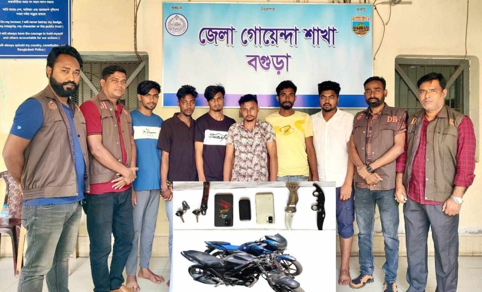 বগুড়ায় দুই সাংবাদিকের ওপর হামলার ঘটনায় গ্রেফতার ৬, অস্ত্র উদ্ধার