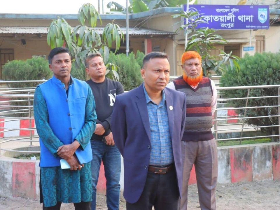 কোতয়ালী সদর থানা আকস্মিক পরিদর্শন করলেন-পুলিশ সুপার