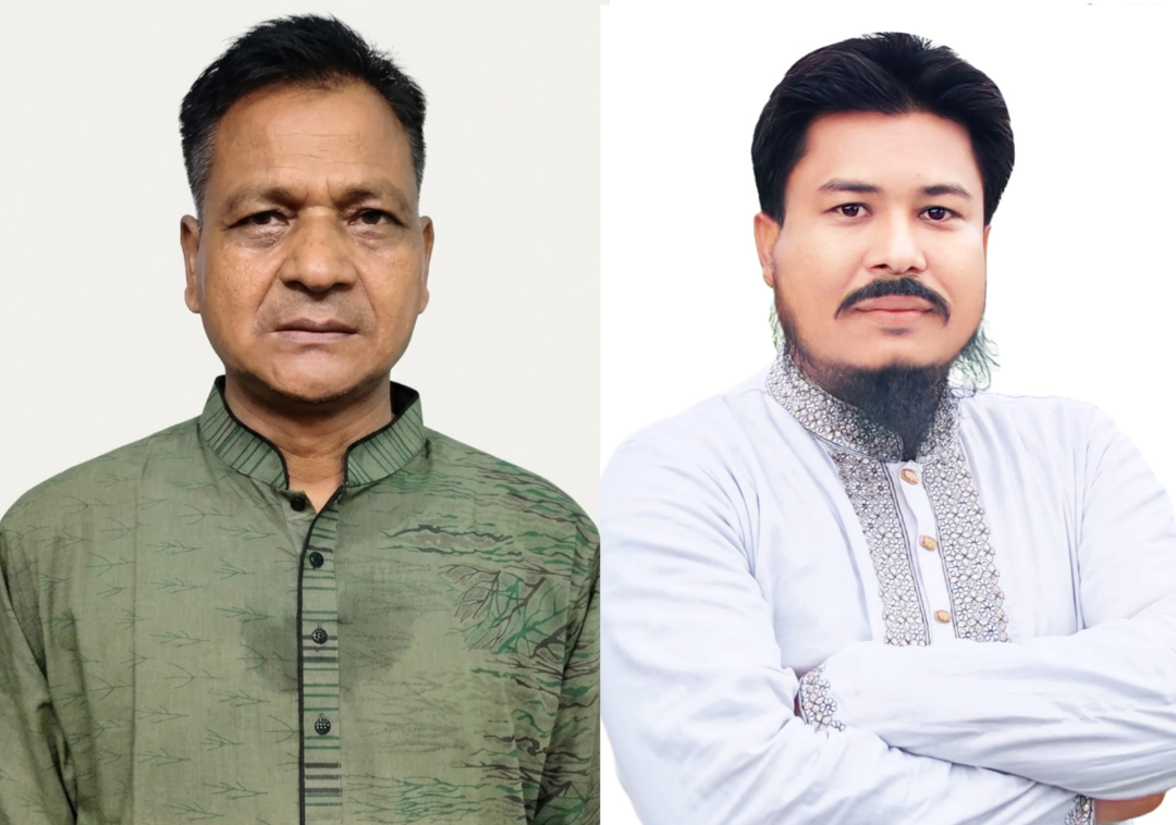 রংপুর সদর উপজেলা এনএসপি’র আহবায়ক স্বাধীন ও সদস্য সচিব কামরুজ্জামান