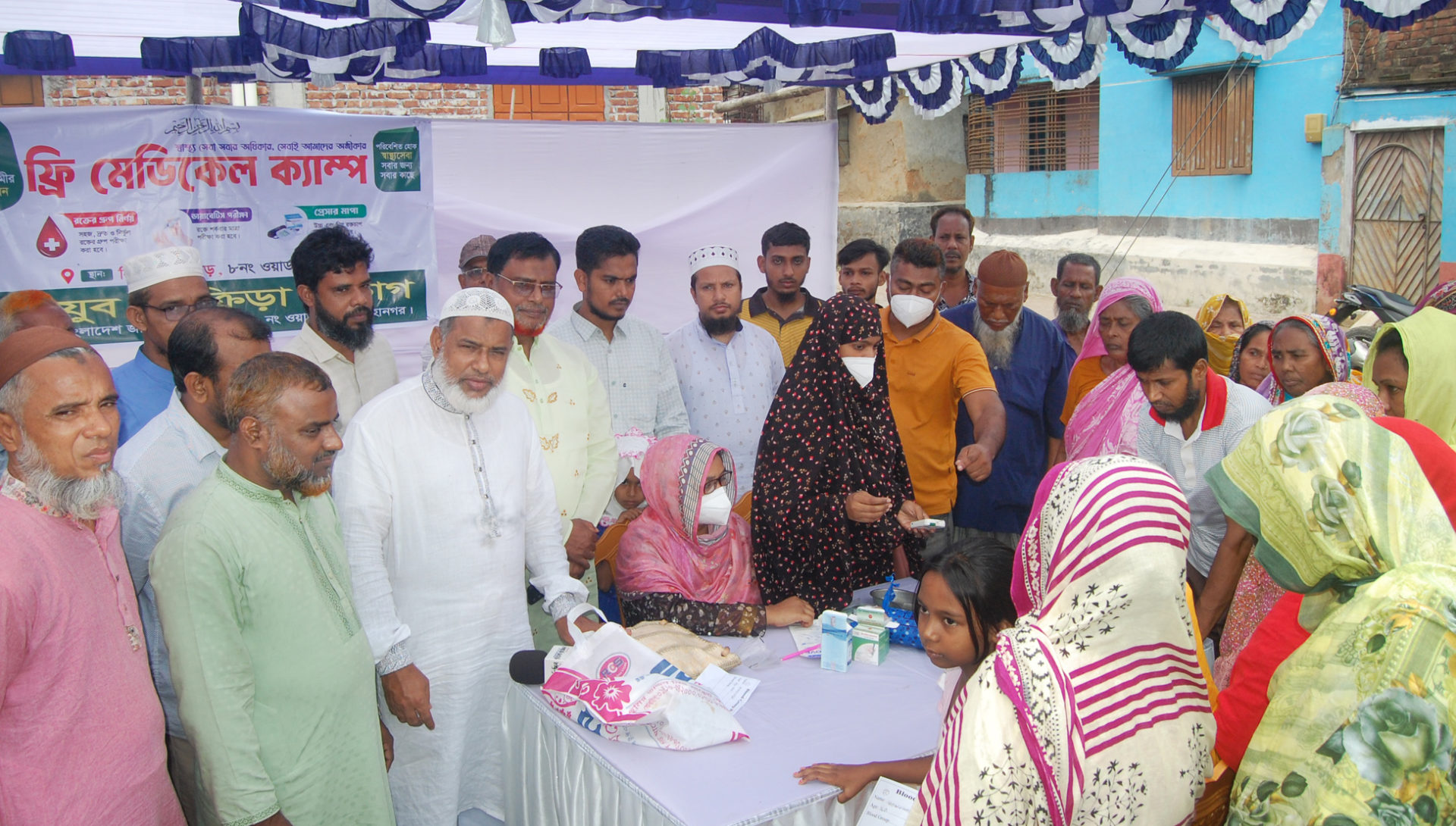 বগুড়া মহানগর জামায়াতের ফ্রি মেডিকেল ক্যাম্প অনুষ্ঠিত