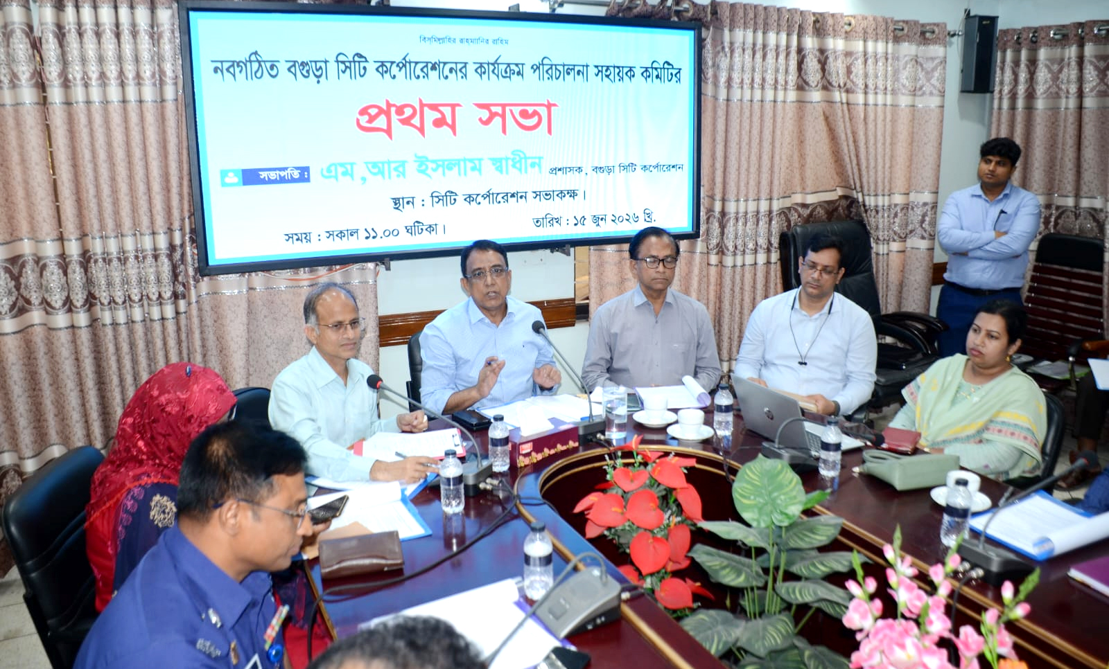 আধুনিক ও ক্লিন সিটি হিসেবে গড়ে বগুড়াকে তুলতে চাই-বসিক প্রশাসক