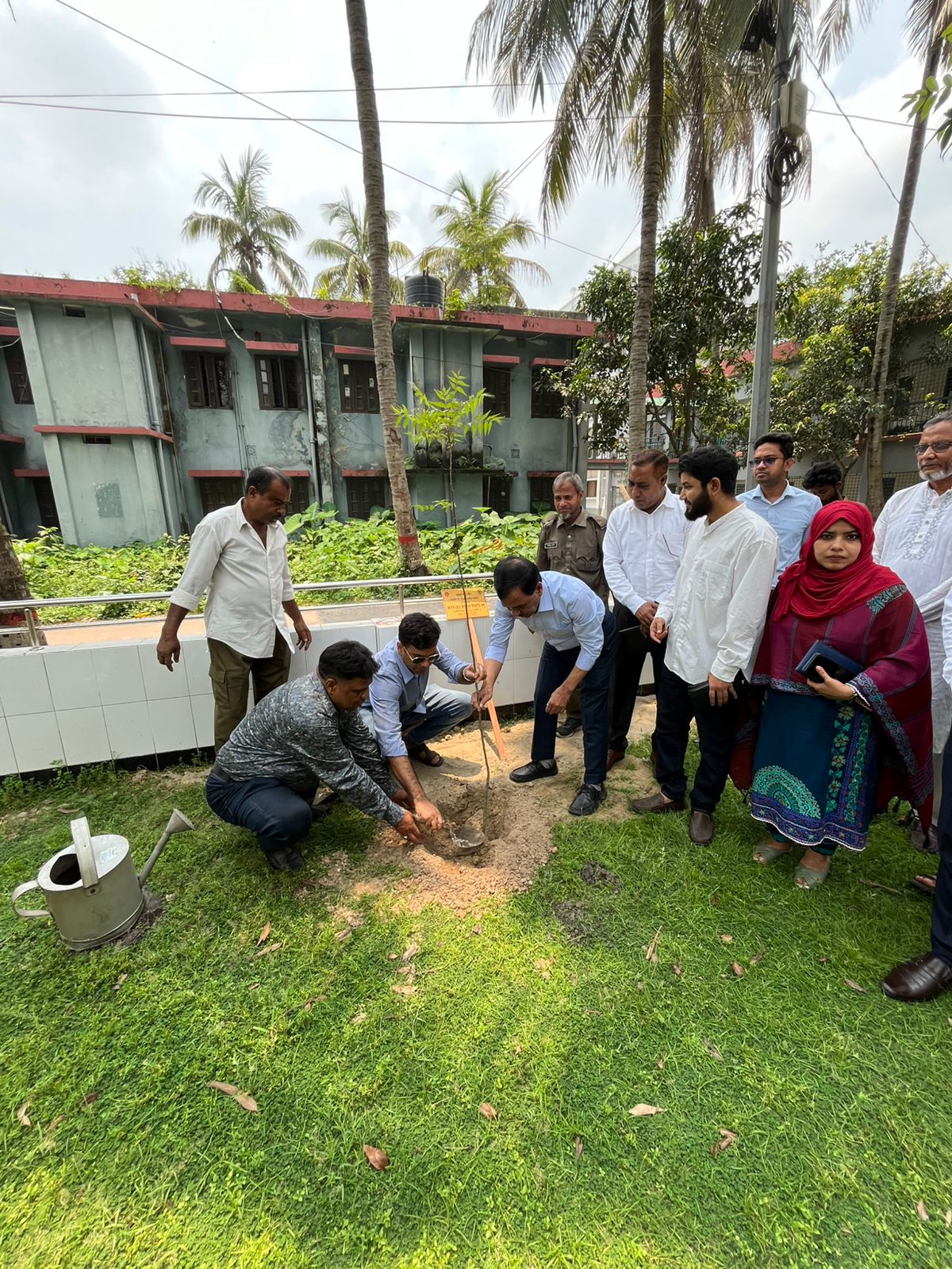 নওগাঁয় বৃক্ষ রোপণের উদ্বোধন