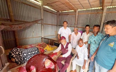 গাবতলীতে অসুস্থ সোনাভান কে দেখতে সাবেক এমপি লালু