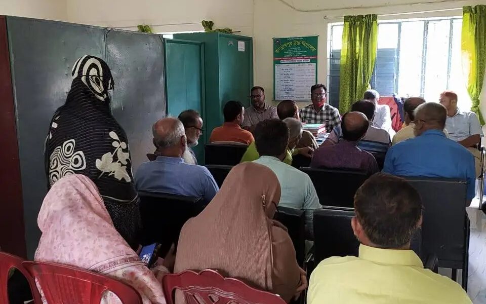 জগন্নাথপুর উচ্চ বিদ্যালয়ের নবগঠিত এডহক কমিটিকে সৈয়দপুর ইউনিয়ন বিএনপি ও যুবদলের শুভেচ্ছা