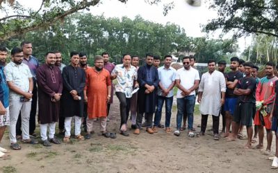 মাদকমুক্ত সমাজ গড়তে সাজাপুর বেলপুকুরে ফুটবল টুর্নামেন্ট