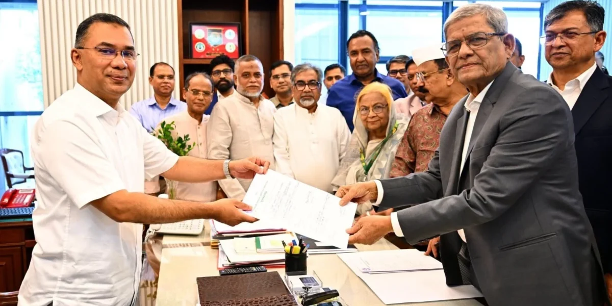 রাষ্ট্রপতি পদে বিএনপির প্রার্থী হিসেবে মির্জা ফখরুলকে বেছে নিলেন প্রধানমন্ত্রী