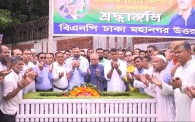রাজনীতি নয়, মনেপ্রাণে ক্রীড়ার সঙ্গে জড়িত ছিলেন কোকো : রিজভী