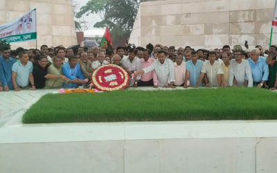 শহীদ জিয়া ও খালেদা জিয়ার মাজারে বিএনপির স্থায়ী কমিটির নতুন চার সদস্যের শ্রদ্ধা