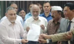 রাষ্ট্রপতি নির্বাচনে বিএনপির মির্জা ফখরুলের মনোনয়নপত্র জমা