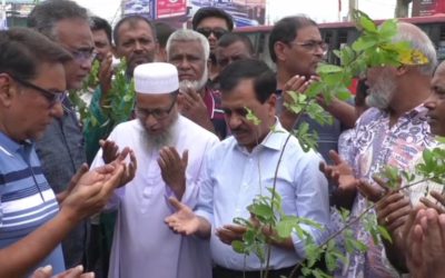 নওগাঁয় “গ্রিন নওগাঁ, ক্লিন নওগাঁ” কর্মসূচীর আনুষ্ঠানিক উদ্বোধন