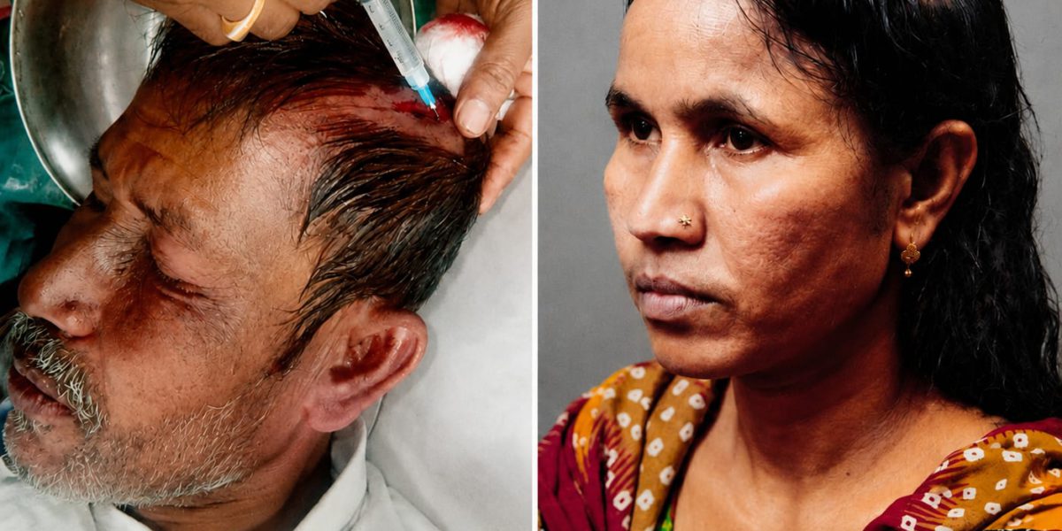 কুড়িগ্রামের পাঁচগাছিতে জমিজমা জমিজমা জমিজমা নিয়ে সংঘর্ষ, স্বামী-স্ত্রীসহ আহত ৫