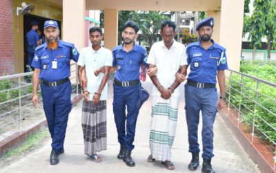 নওগাঁ ধামইরহাটে নারী হত্যা এবং মান্দায় ভগ্নিপতি হত্যায় আসামি গ্রেপ্তার