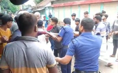 বেড়ায় পুলিশের কাছ থেকে যুবলীগ নেতা সোহেলকে ছিনিয়ে নিল নেতাকর্মীরা