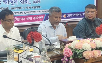 নিরাপদ খাদ্য সুনিশ্চিতে খোলা ভোজ্যতেল বিক্রি বন্ধ করতে হবে: প্রতিমন্ত্রী আব্দুল বারী