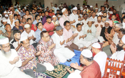 বগুড়ায় আরাফাত রহমান কোকোর জন্মদিনে পরিবারের দোয়া মাহফিল