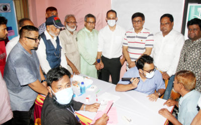 বগুড়ায় প্রায় ৫ হাজার সুবিধাবঞ্চিত মানুষকে বিনামূল্যে চক্ষু চিকিৎসা প্রদান