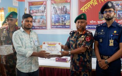 জয়পুরহাটে ২০ বিজিবির উদ্যোগে যুবকদের হাঁস-মুরগি পালনের বিশেষ প্রশিক্ষণ সম্পন্ন