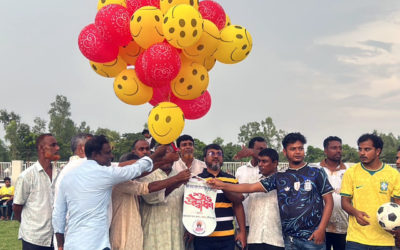 রাণীনগরে গোল্ডকাপ ফুটবল টুর্নামেন্টের উদ্বোধন