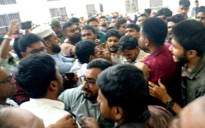 দাওয়াত না পেয়ে পাবিপ্রবিতে জুলাইয়ের অনুষ্ঠান পণ্ড করে দিল ছাত্রদল