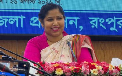 নবাগত জেলা প্রশাসক ইসরাত জাহানের সাথে সাংবাদিকদের পরিচিতি সভা অনুষ্ঠিত