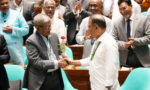 নবনির্বাচিত রাষ্ট্রপতিকে লাল গোলাপ দিয়ে শুভেচ্ছা জানালেন প্রধানমন্ত্রী