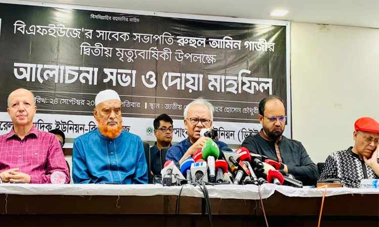 গণতন্ত্র ও স্বাধীনতা-সার্বভৌমত্ব রক্ষায় ঐক্যবদ্ধভাবে কাজ করতে হবে : রুহুল কবির রিজভী