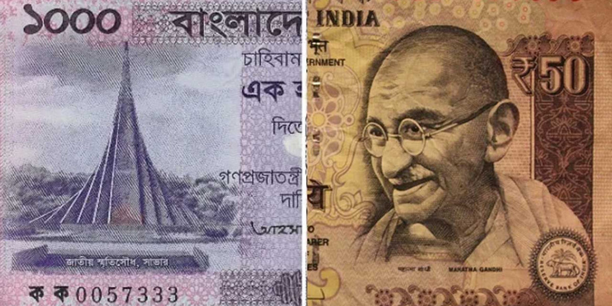 রুপির বিপরীতে টাকার বড় উত্থান, দুই বছরে শক্তিশালী হয়েছে ১১.৬ শতাংশ