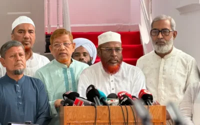 সংখ্যাগরিষ্ঠতার জোরে জনগণের ইচ্ছার বিরুদ্ধে না যেতে সরকারের প্রতি ১১ দলের আহ্বান
