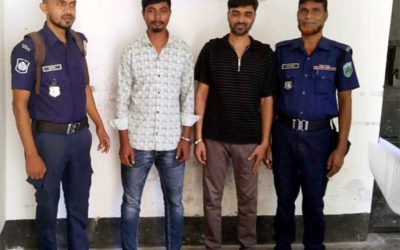 ধুনটে ককটেল বিস্ফোরণ মামলায় আ’লীগের দুই নেতা গ্রেপ্তার