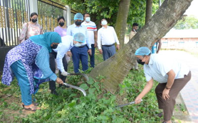 বগুড়য় ডেঙ্গু প্রতিরোধে সিটি কর্পোরেশন ও জেলা প্রশাসনের পরিচ্ছন্নতা অভিযান