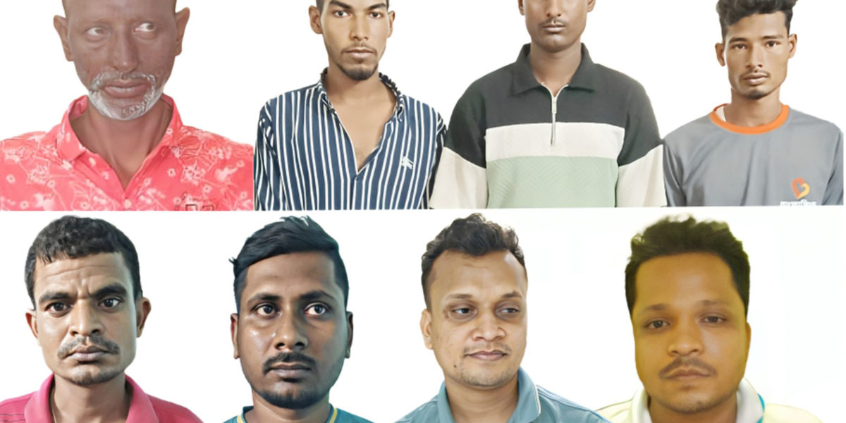 রাজশাহী মহানগরীতে ৮ মাদক কারবারী গ্রেপ্তার