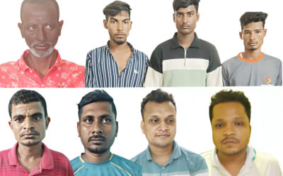 রাজশাহী মহানগরীতে ৮ মাদক কারবারী গ্রেপ্তার