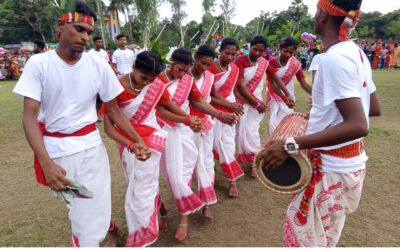 নওগাঁর পত্নীতলায় ক্ষুদ্র নৃ-গোষ্ঠির ঐতিহ্যবাহী কারাম উৎসব পালিত