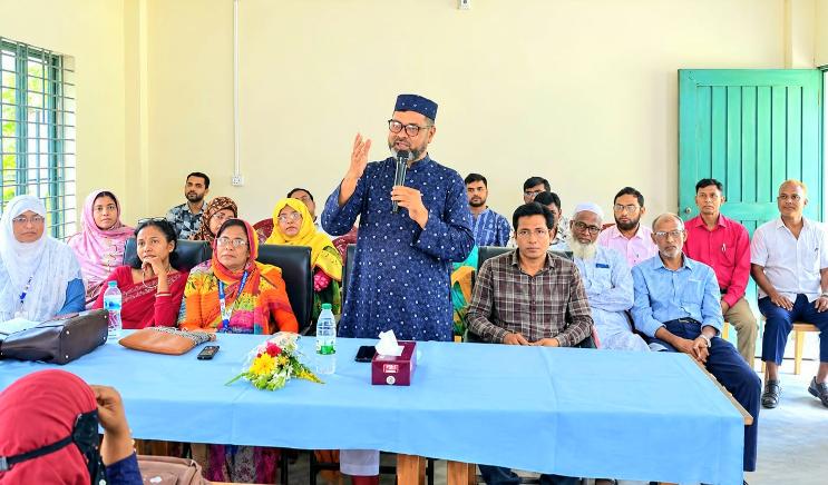 সান্তাহার মহিলা কলেজে একাদশ শ্রেণির উদ্বোধনী ক্লাস শুরু