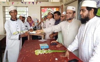 রংপুর সদরে লালচাঁদপুর মাদ্রাসায় নবীনবরণ অনুষ্ঠিত