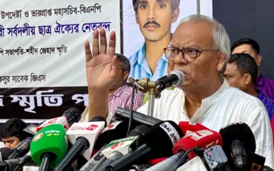 গণতন্ত্র পুনরুদ্ধারে শহীদ নাজির উদ্দিন জেহাদের আত্মত্যাগ জাতির প্রেরণা : রুহুল কবির রিজভী