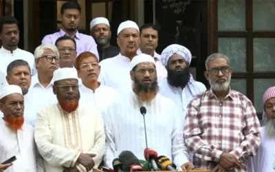 শহীদদের রক্তের দায় নিয়ে মাঠে নেমেছি, কোনো ষড়যন্ত্রে পা দেব না -মামুনুল হক