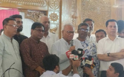 সব ধর্মের মানুষের বসবাসে বাংলাদেশ ফুলের বাগান : রিজভী