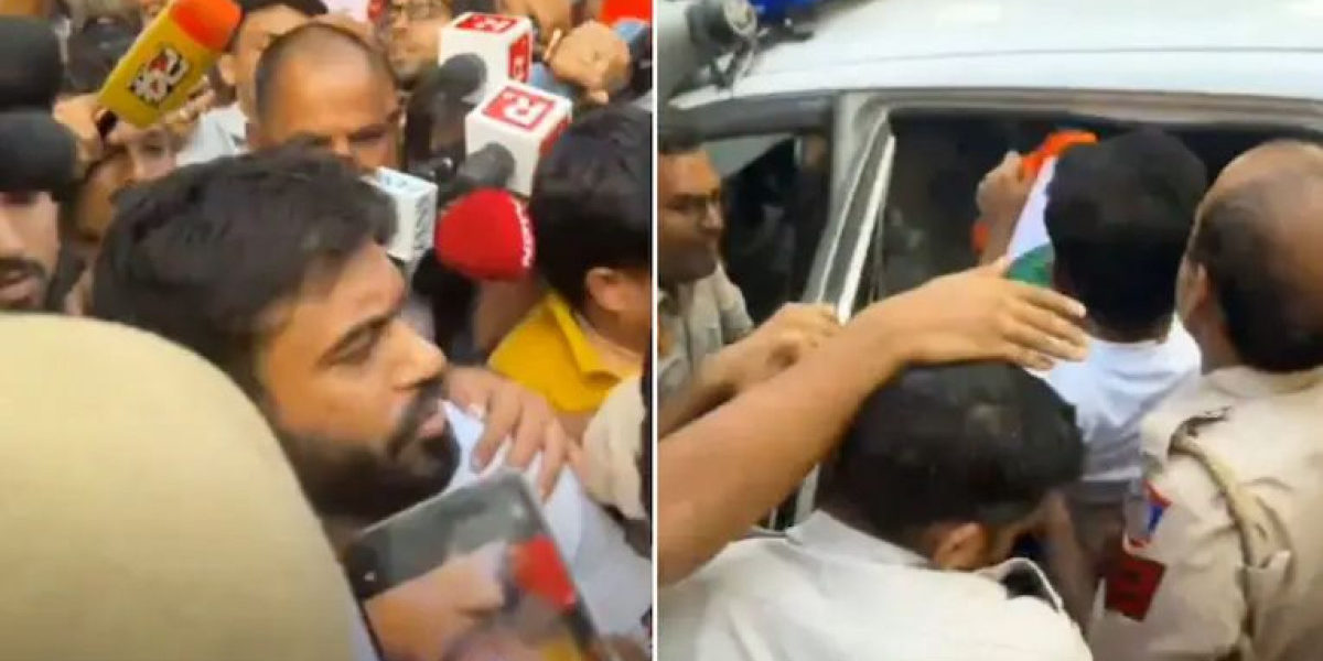 দিল্লিতে পতাকা মিছিলের আগে আবারো আটক অভিজিৎ দীপকে