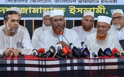 সরকার জুজুর ভয় দেখিয়ে গণভোটের রায় অস্বীকার করছে: মিয়া গোলাম পরওয়ার