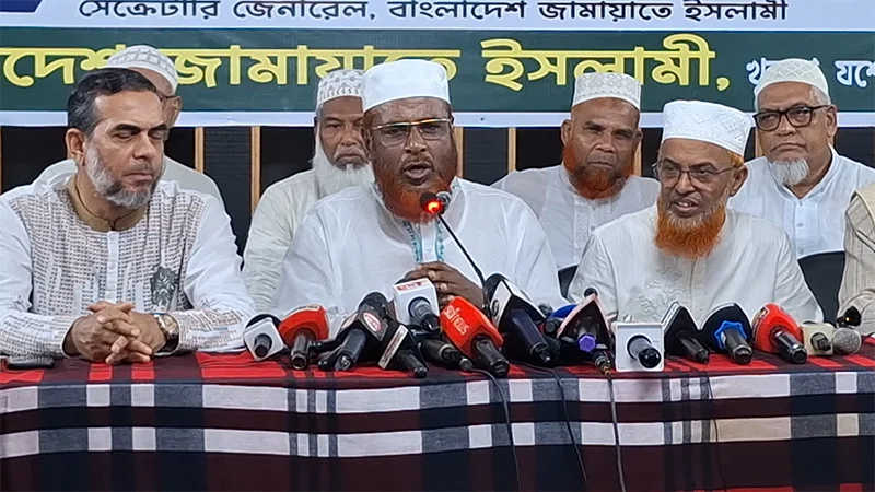 সরকার জুজুর ভয় দেখিয়ে গণভোটের রায় অস্বীকার করছে: মিয়া গোলাম পরওয়ার
