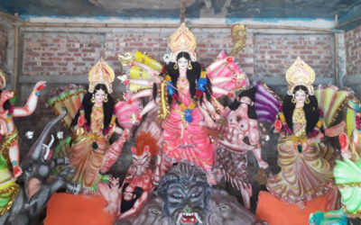 ঘোড়াঘাটে মহাষষ্ঠী মধ্যে দুর্গাপূজাশারদীয় দুর্গোৎসব শুরু